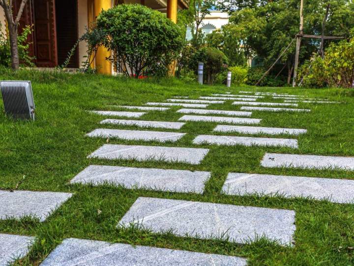 Pose de pavés de jardin à Munster